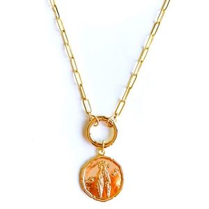 18” VIRGO Zodiac Charm Necklace